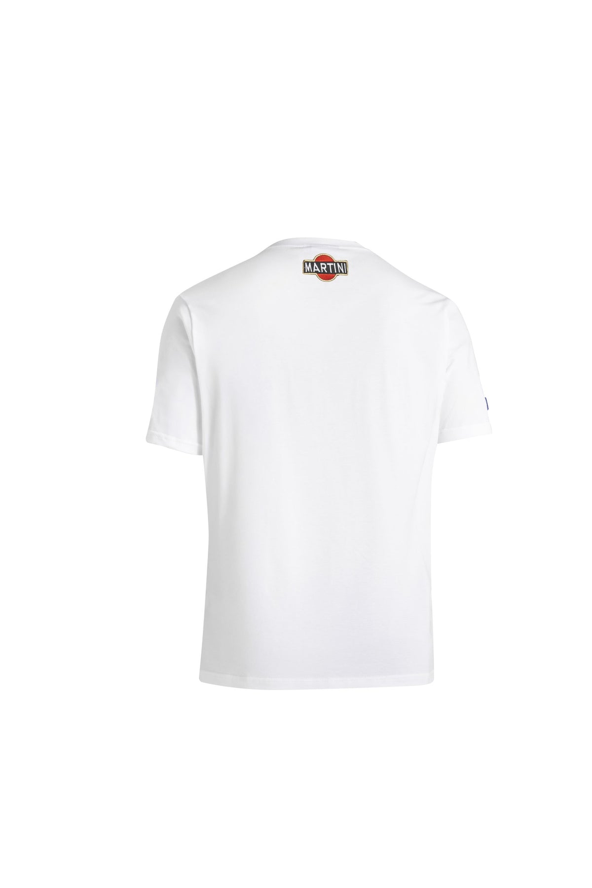T-shirt Sparco Martini Racing Big Logo con logo tono su tono Bianco