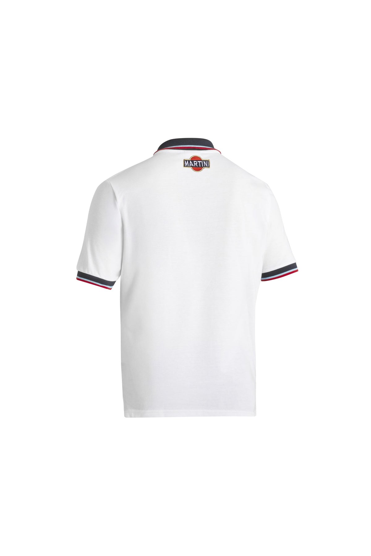 Polo Sparco Martini Racing Pocket in cotone Bianco