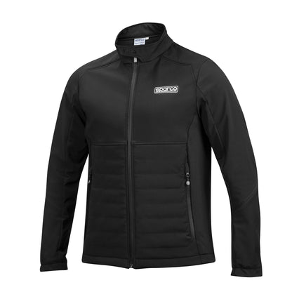 Giacca da lavoro Sparco Softshell nera – vista 2