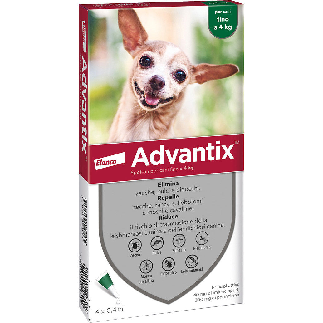 Advantix - 6 pipette - "Spot on" - Cani