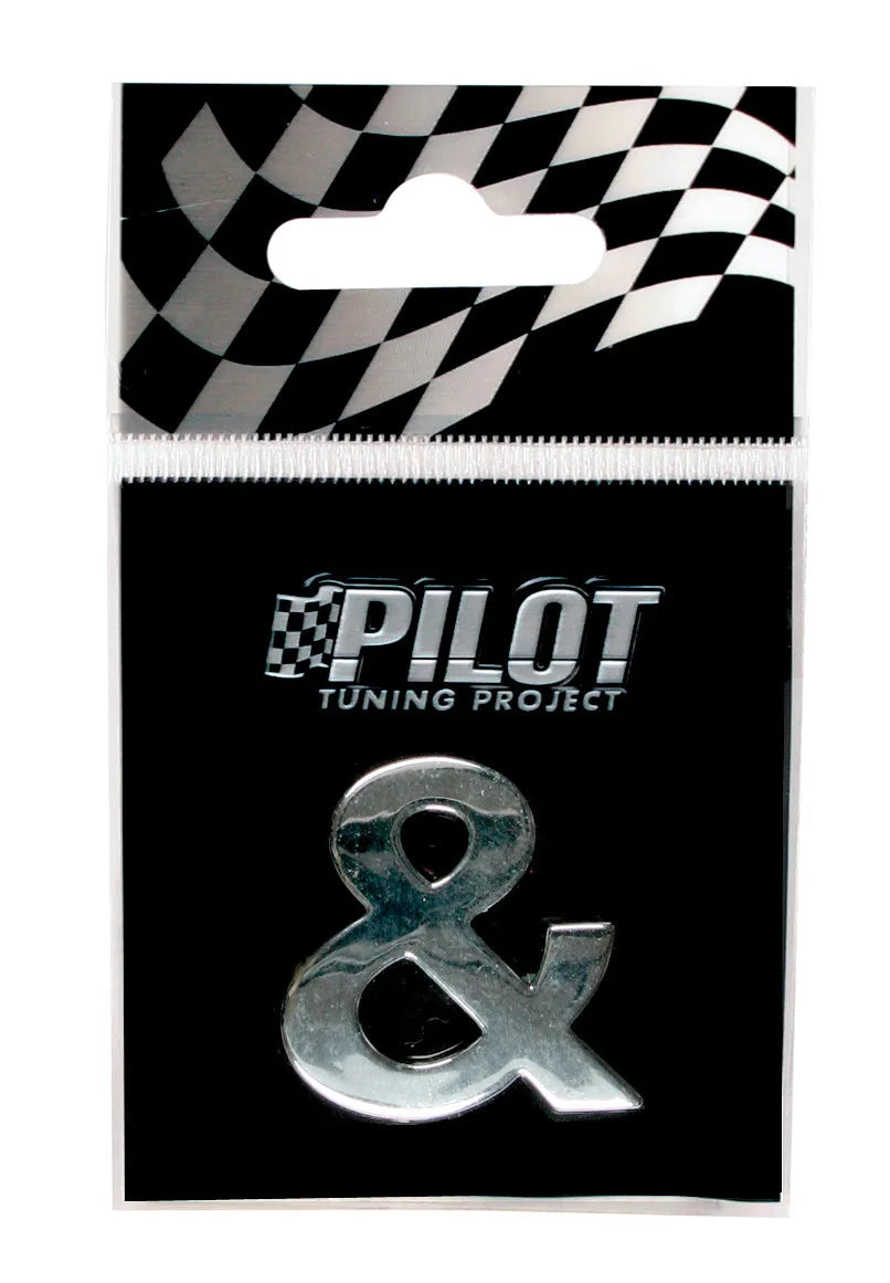 3D Letters Type-1 (18 mm) quantità: 10 su fondo bianco, vista 17