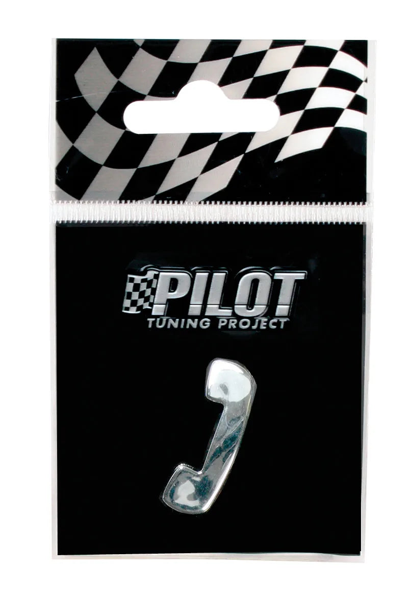 3D Letters Type-1 (18 mm) quantità: 10 su fondo bianco, vista 2