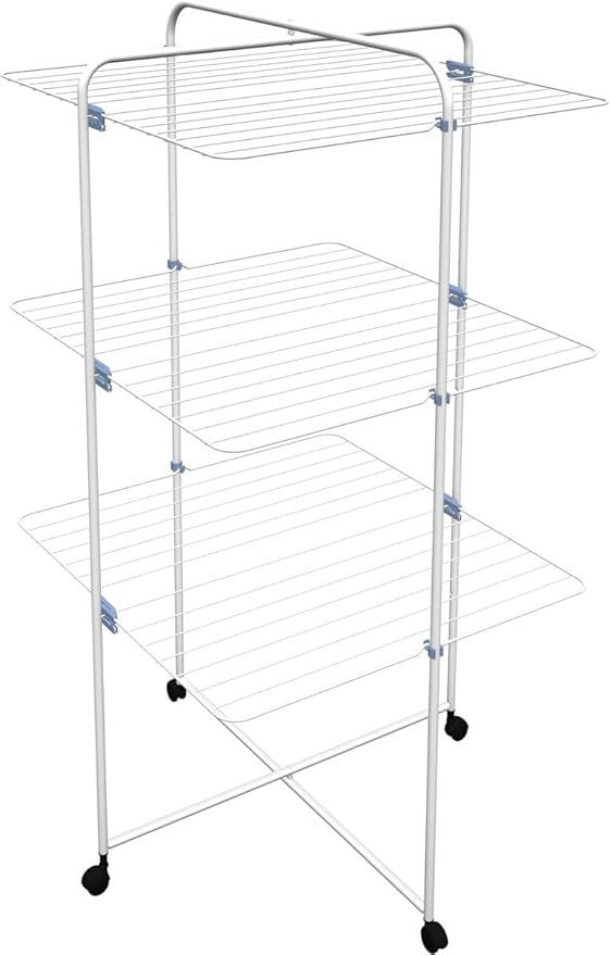 GIMI Stendipanni Verticale Linear 3    3Piani CON RUOTE