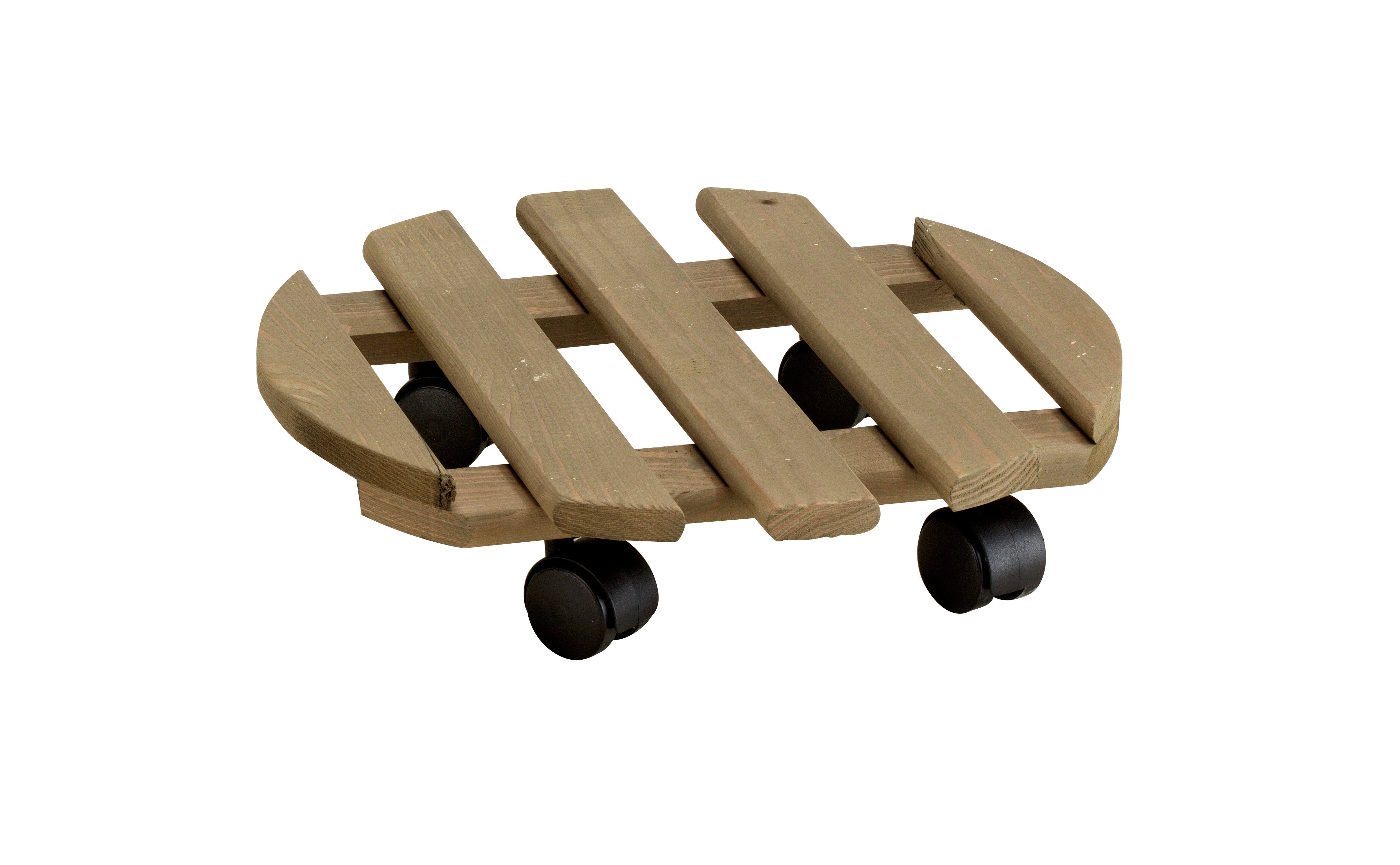 Carrello Portatutto Tondo Ø 35 cm - color tortora
