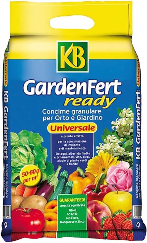 KB Concime granulare universale 'gardenfert ready blu 12-12-17' kg. 5 