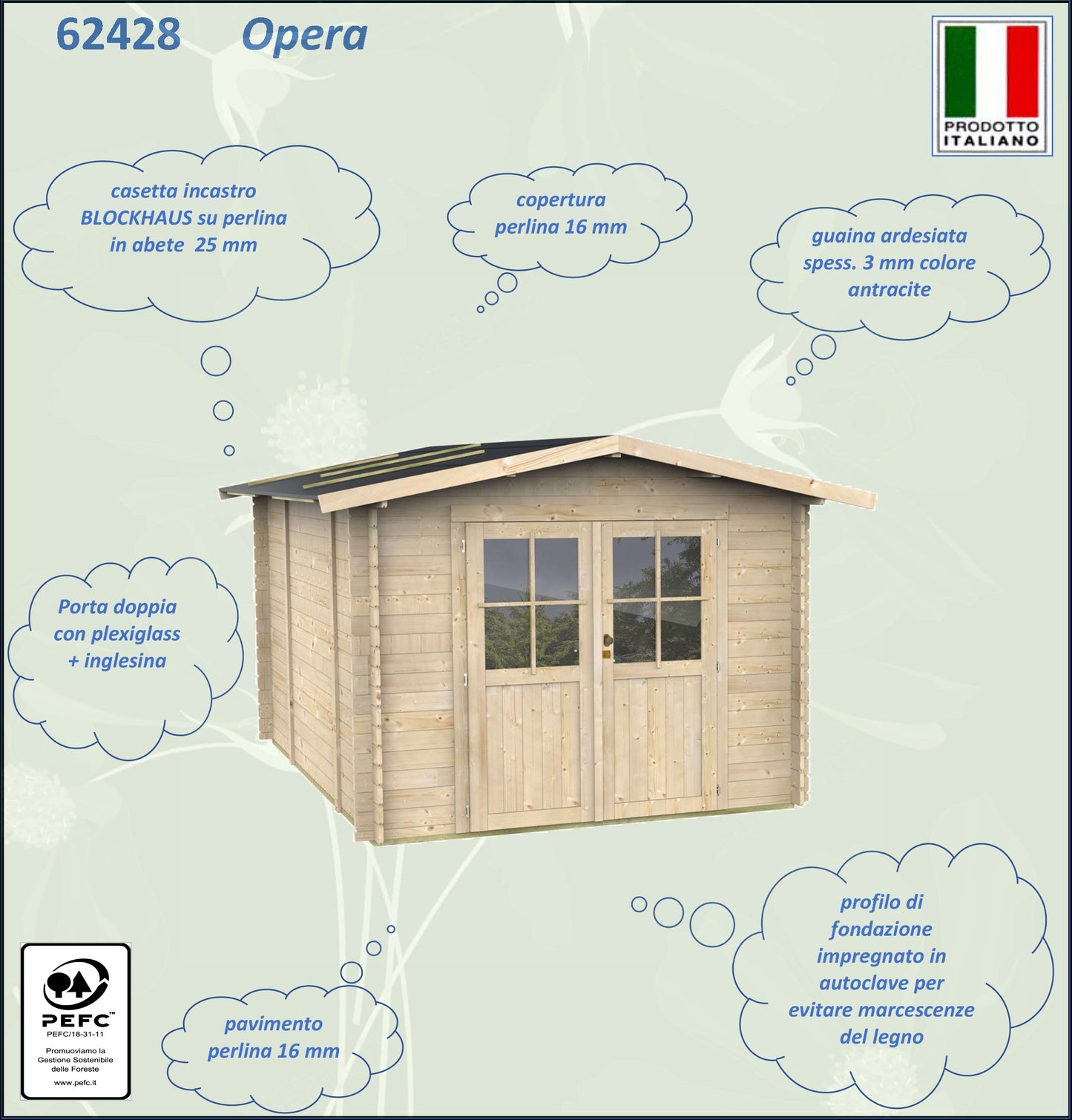 Casetta  Bh25 Opera  - 254x276    