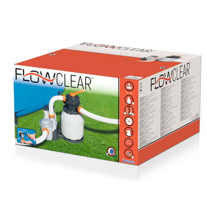 Pompa esterna con filtro a sabbia "Flowclear" portata 5.678 litri - per piscine fino a 42.300 lt (Art 58497)