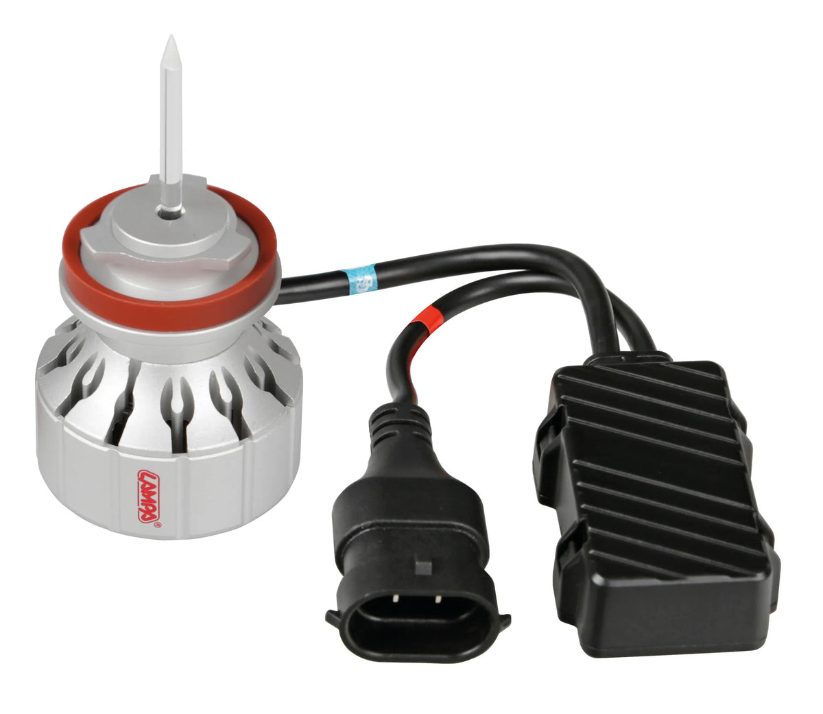 9/32V Halo Led Serie 12 Power-Pointer - (H8-H9-H11) - 40W su fondo bianco, vista 3