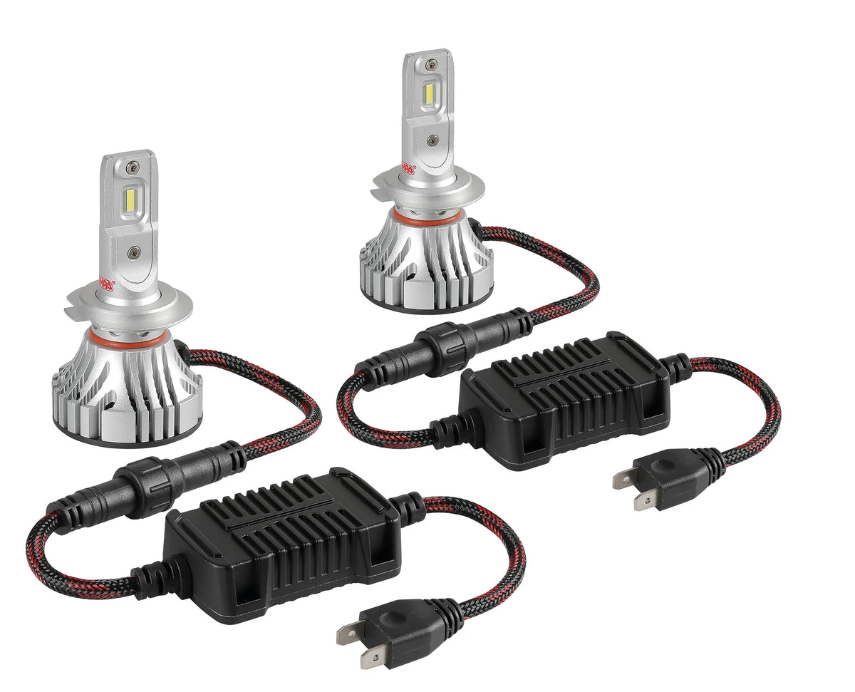 9/32V Halo Led Serie 7 Compact - (H7) - 36W - PX26d - 2 pz — per convertire fari alogeni in fari a led