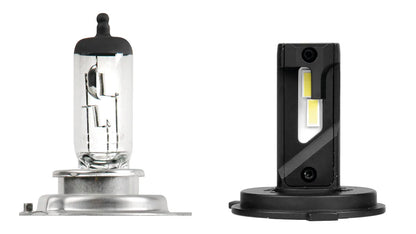 9/32V Halo Led Serie 9 Ultra Power Compact - (H4) - 45W — raffreddamento con ventola ad alta velocità