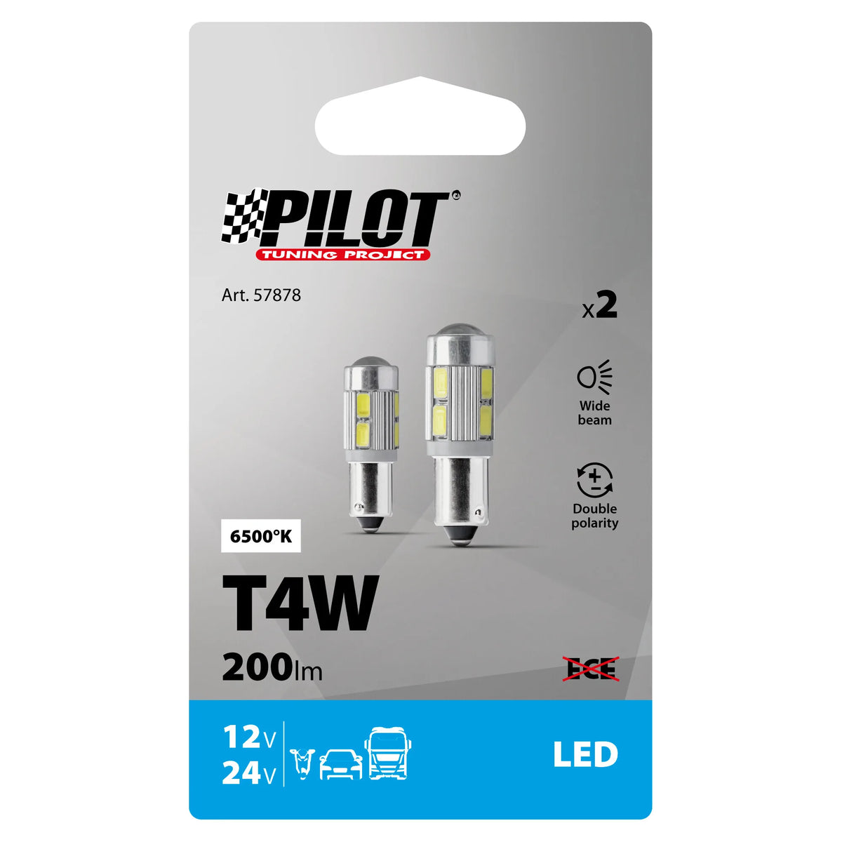 La confezione di 9/32V Led Series - 10 SMD - (T4W)