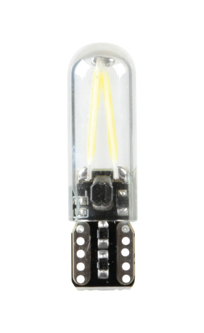 9/32V Led series - 2 Led COB - (T10) - W2,1x9,5d - 2 pz su fondo bianco, vista 2