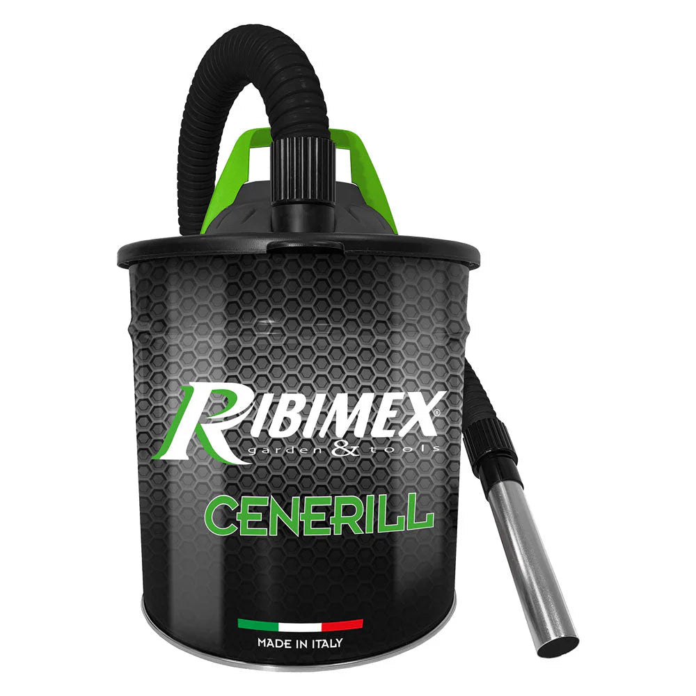 Bidone aspiracenere "Cenerill" - lt. 18 - 1000 w