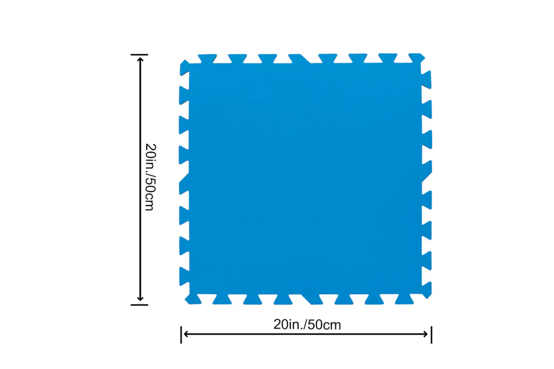 Tappetino piscina - cm 50x50 - confezione da 9 pz. - (Mod. 58220)