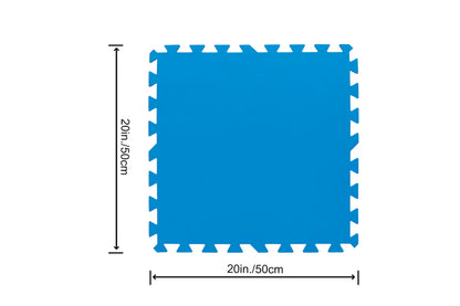 Tappetino piscina - cm 50x50 - confezione da 9 pz. - (Mod. 58220)