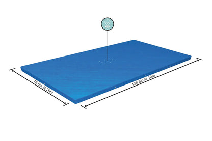 Top copertura per piscina - cm 400x211 - (Mod. 58107)