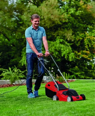 Einhell Rasaerba Elettrico 1000W - Taglio 32 cm - Leggero e Potente