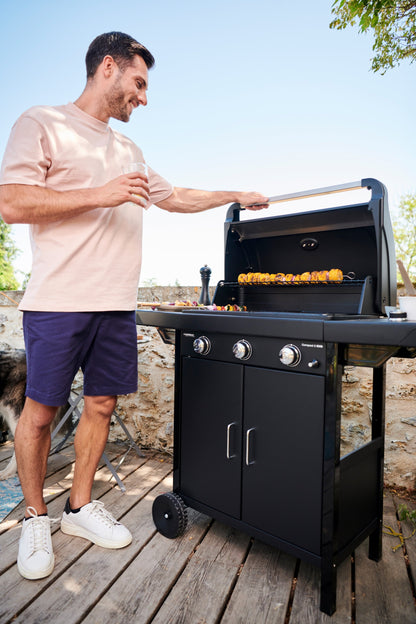 Barbecue a gas "Compact 3LS" - 7,5 kw
