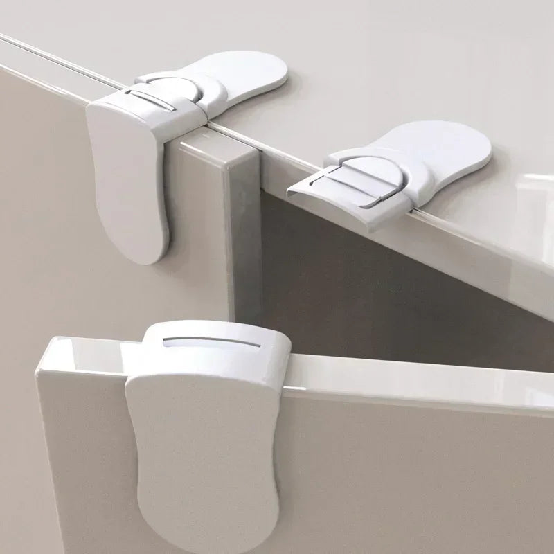 Drawer Lock Baby Safety Security Protection Anti-Pinching Hand Cabinet Drawer Lockers Baby Safety Accessories Buckle for Child