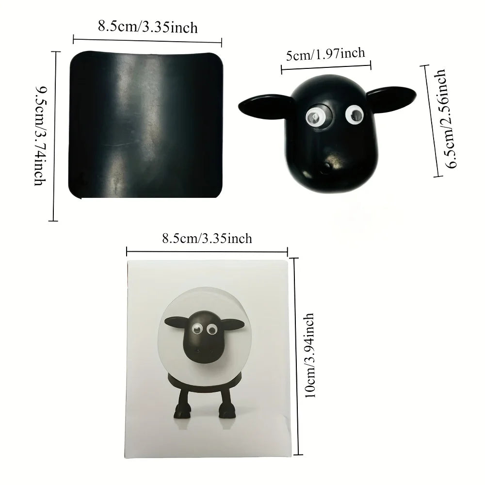 Cute Animal Toilet Paper Holder Animal Shape Toilet Tissue Roll Holder Free Standing Bathroom Set for Home Bathroom Stand Holder