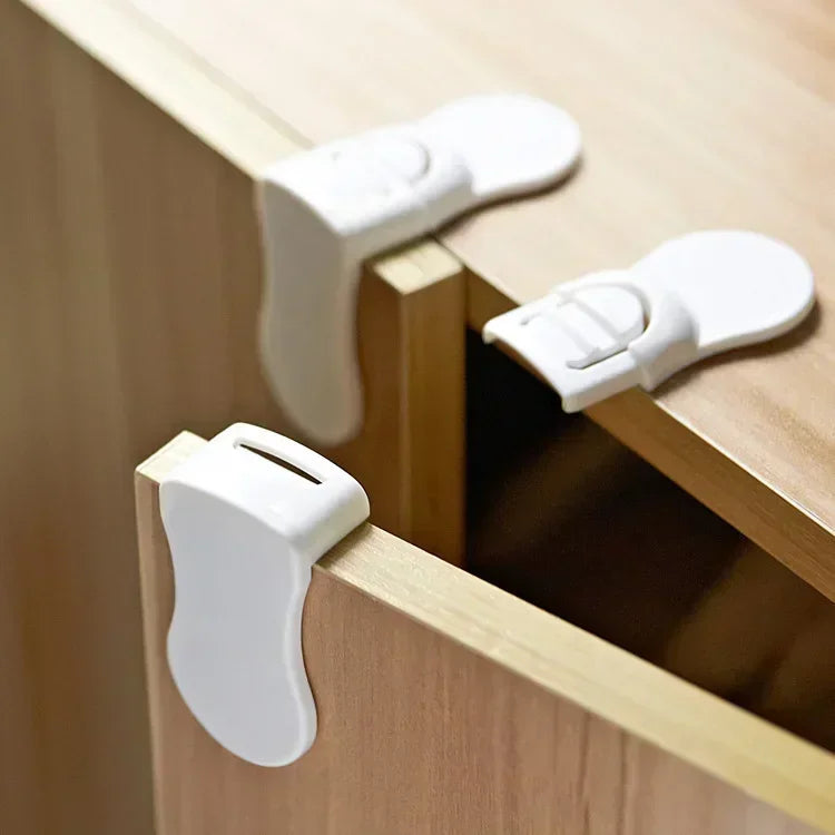Drawer Lock Baby Safety Security Protection Anti-Pinching Hand Cabinet Drawer Lockers Baby Safety Accessories Buckle for Child
