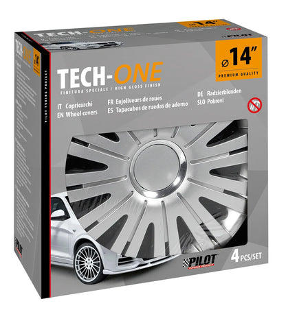 La confezione di Active Silver - Set 4 copricerchi - Ø, vista 2