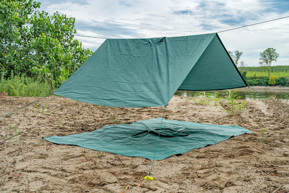 Adventure, poncho antipioggia multifunzione montato sul veicolo, vista 18