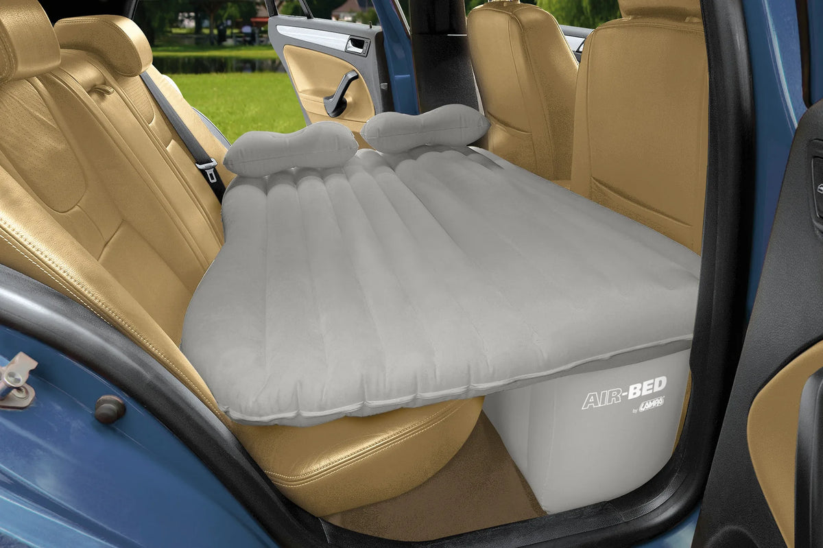 Air-Bed, materasso gonfiabile per auto + mini compressore montato sul veicolo