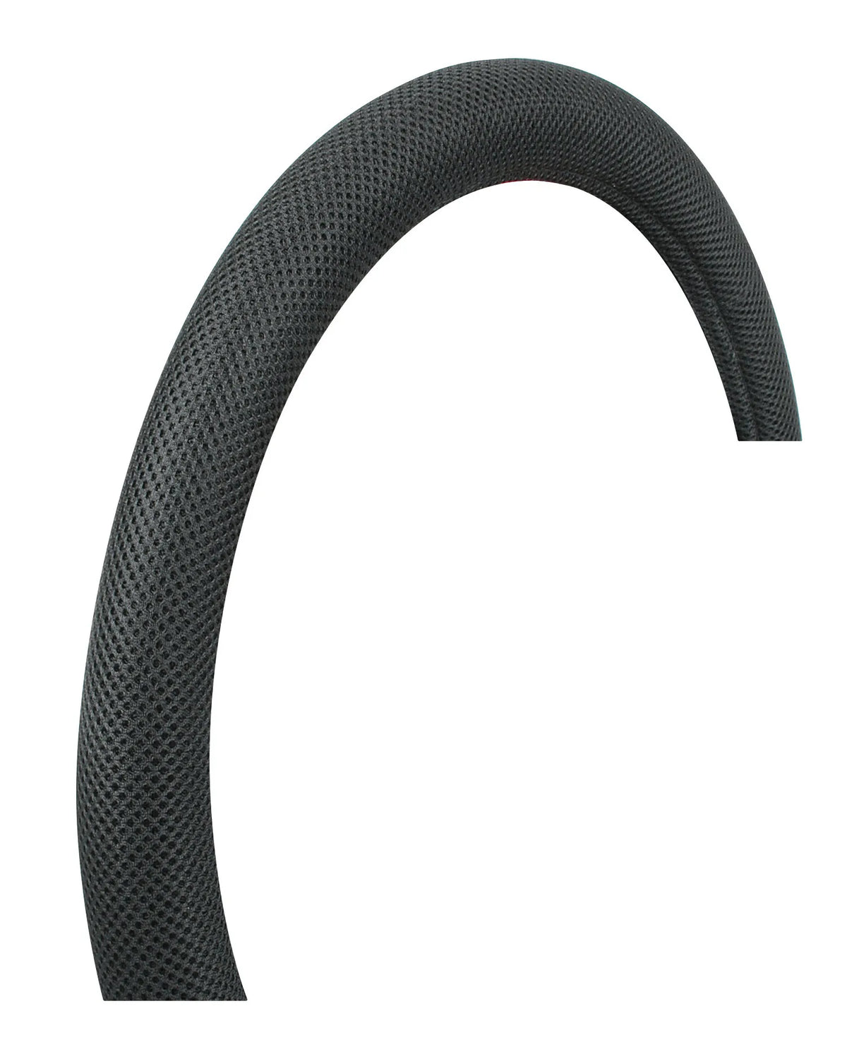 Air-Grip Nero, coprivolante ventilato - S - Ø 35/37 cm su fondo bianco