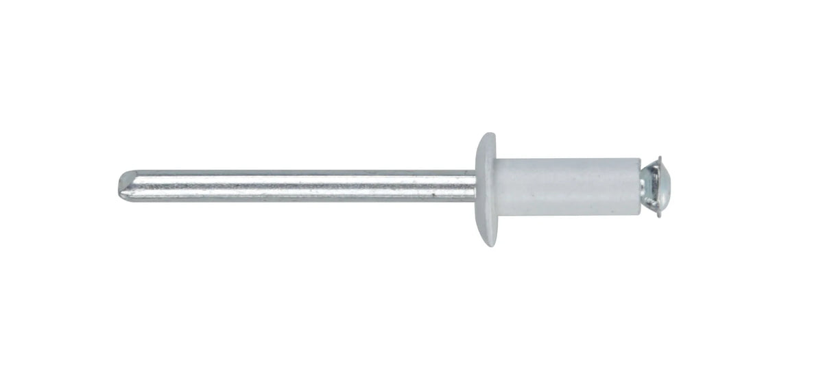 Aluminium Rivets, set 50 rivetti Graf per portatarga su fondo bianco, vista 9