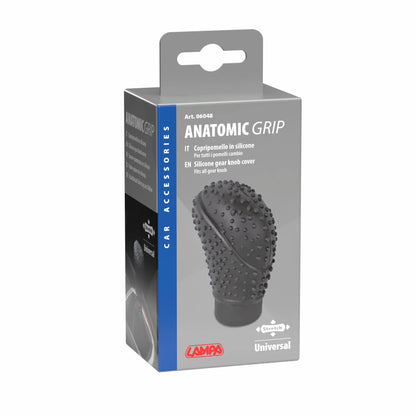 La confezione di Anatomic-Grip, copripomello in silicone