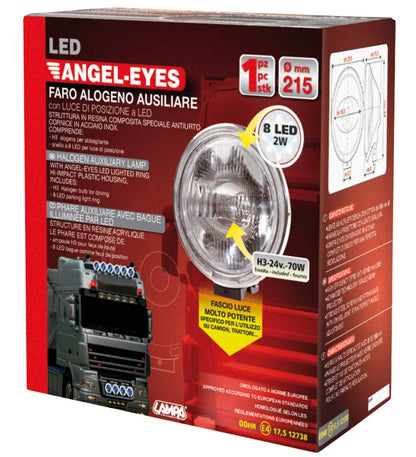 La confezione di Angel-Eyes, Faro alogeno di profondità con luce di