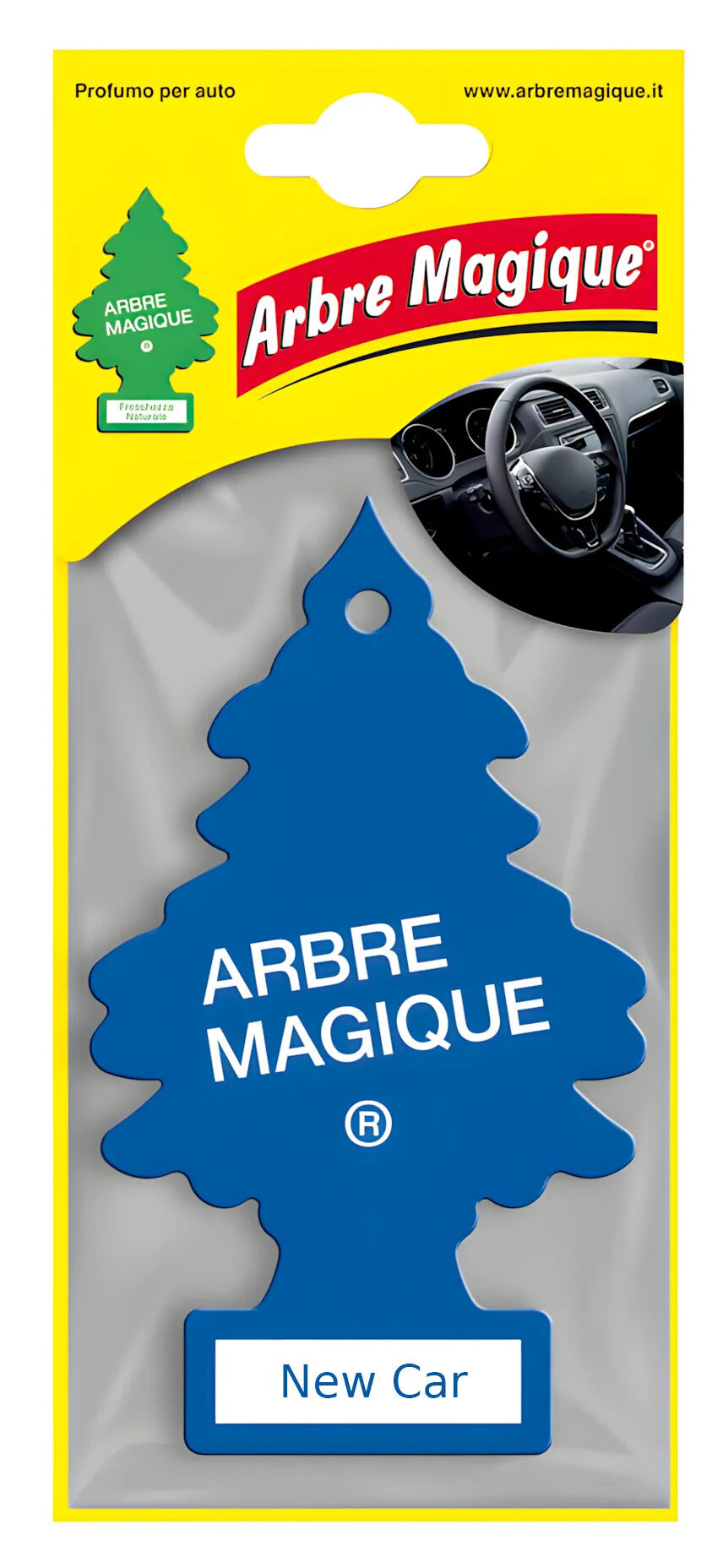 Arbre Magique - New Car — la famiglia con le profumazioni più vendute, un vero mito per gli irriducibili tradizionalisti