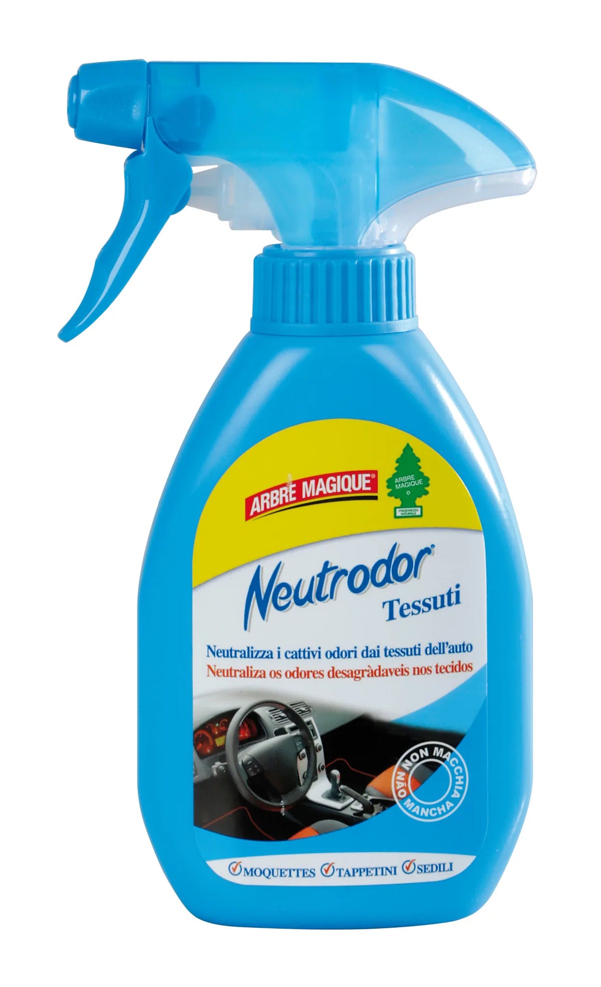 Arbre Magique Neutrodor, deodorante per tessuti - 150 ml su fondo bianco