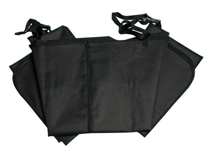 Back-Protector, Coprisedile e copritappeto posteriore su fondo bianco