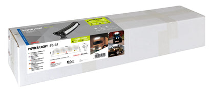 La confezione di Barra a Led con struttura curva in alluminio, 12/24V