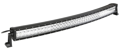 Barra a Led con struttura curva in alluminio, 12/24V su fondo bianco, vista 7