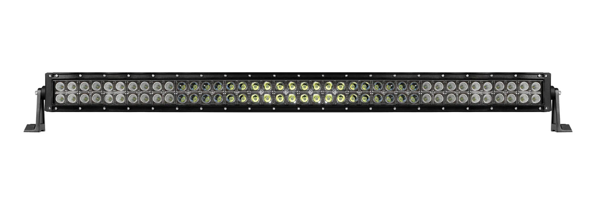 Barra a Led con struttura curva in alluminio, 12/24V su fondo bianco, vista 8