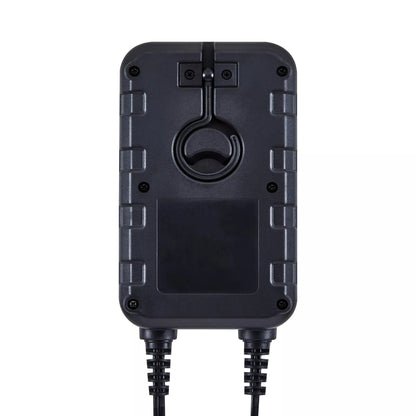 BATTERYcharge 908, caricabatteria intelligente e su fondo bianco, vista 2