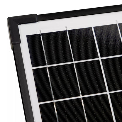 BATTERYcharge SOLAR 20W, mantenitore di batteria a energia su fondo bianco, vista 2
