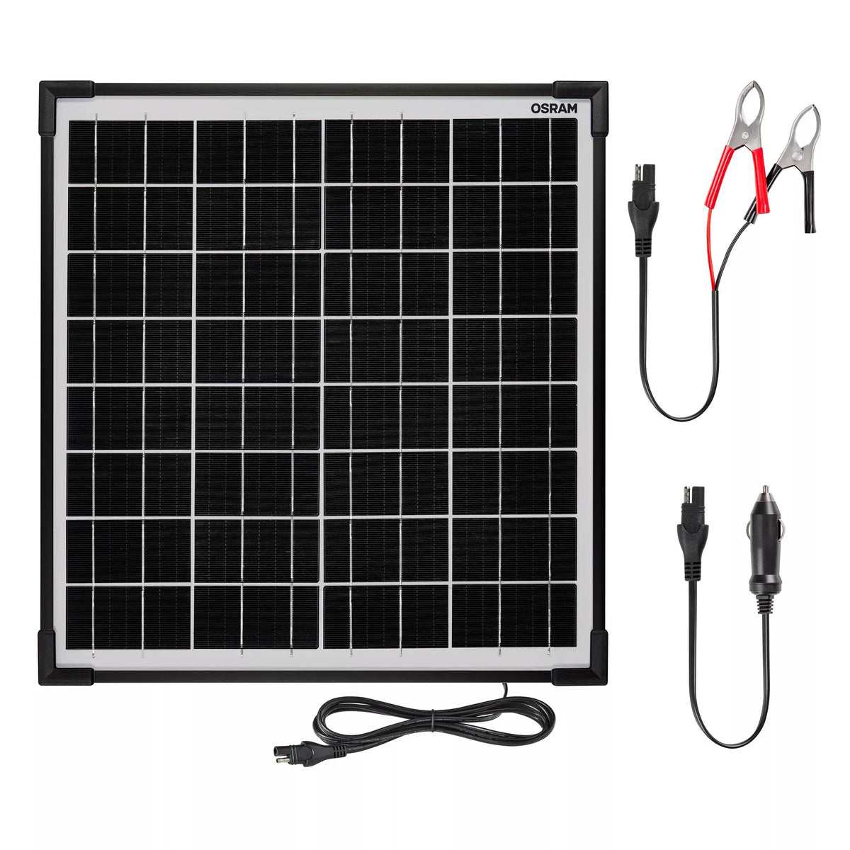 BATTERYcharge SOLAR 20W, mantenitore di batteria a energia su fondo bianco, vista 6