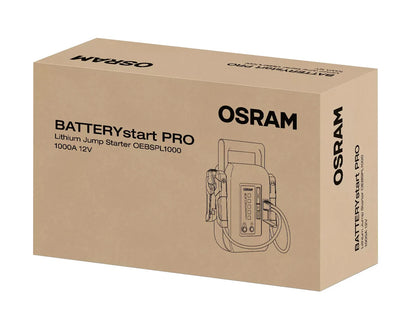 La confezione di BATTERYstart PRO 1000, avviatore di emergenza ad alta