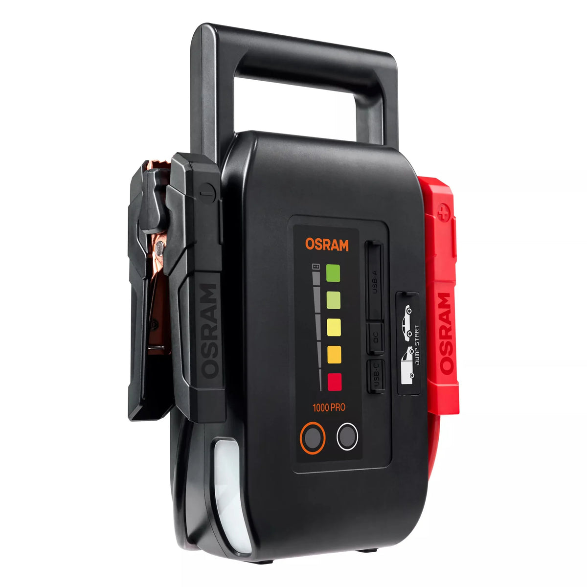 BATTERYstart PRO 1000, avviatore di emergenza ad alta — l'unità può essere ricaricata rapidamente tramite un caricatore…