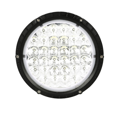 Bextar, proiettore supplementare a 62 Led - 12/24V - Ø 195 su fondo bianco, vista 5