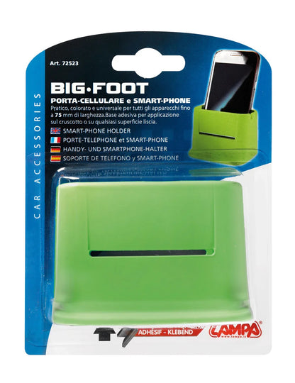La confezione di Big-foot, porta cellulare e smart-phone - Display 12 pz