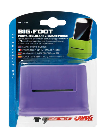 La confezione di Big-foot, porta cellulare e smart-phone - Display 12 pz