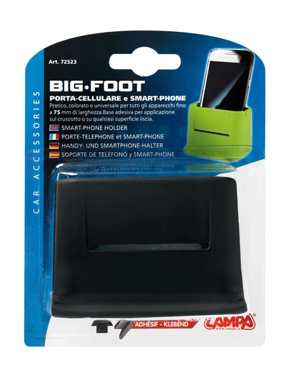 La confezione di Big-foot, porta cellulare e smart-phone - Display 12 pz