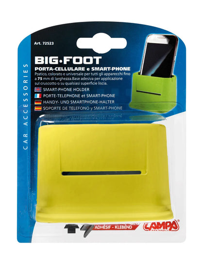 La confezione di Big-foot, porta cellulare e smart-phone - Display 12 pz