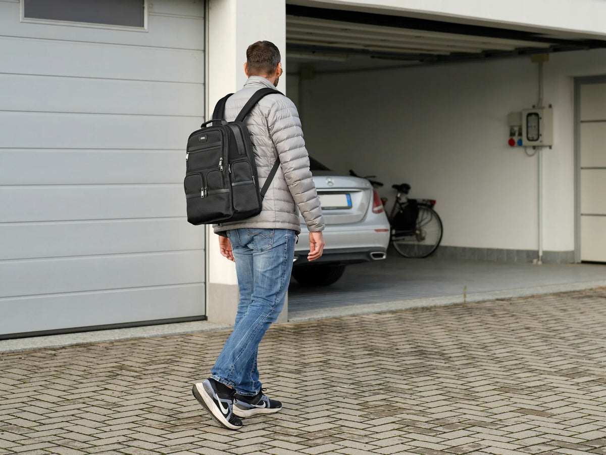 BK-01 Back Pack, Zaino multifunzione montato sul veicolo