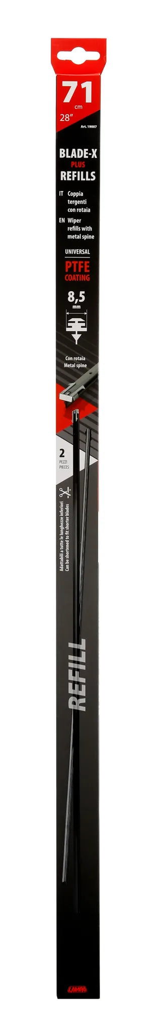 La confezione di Blade-X Plus, vista 2